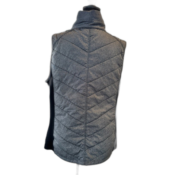 Columbia Women’s Full Zip Outdoor Vest Gray Embroidered Logo XL - Picture 4 of 6